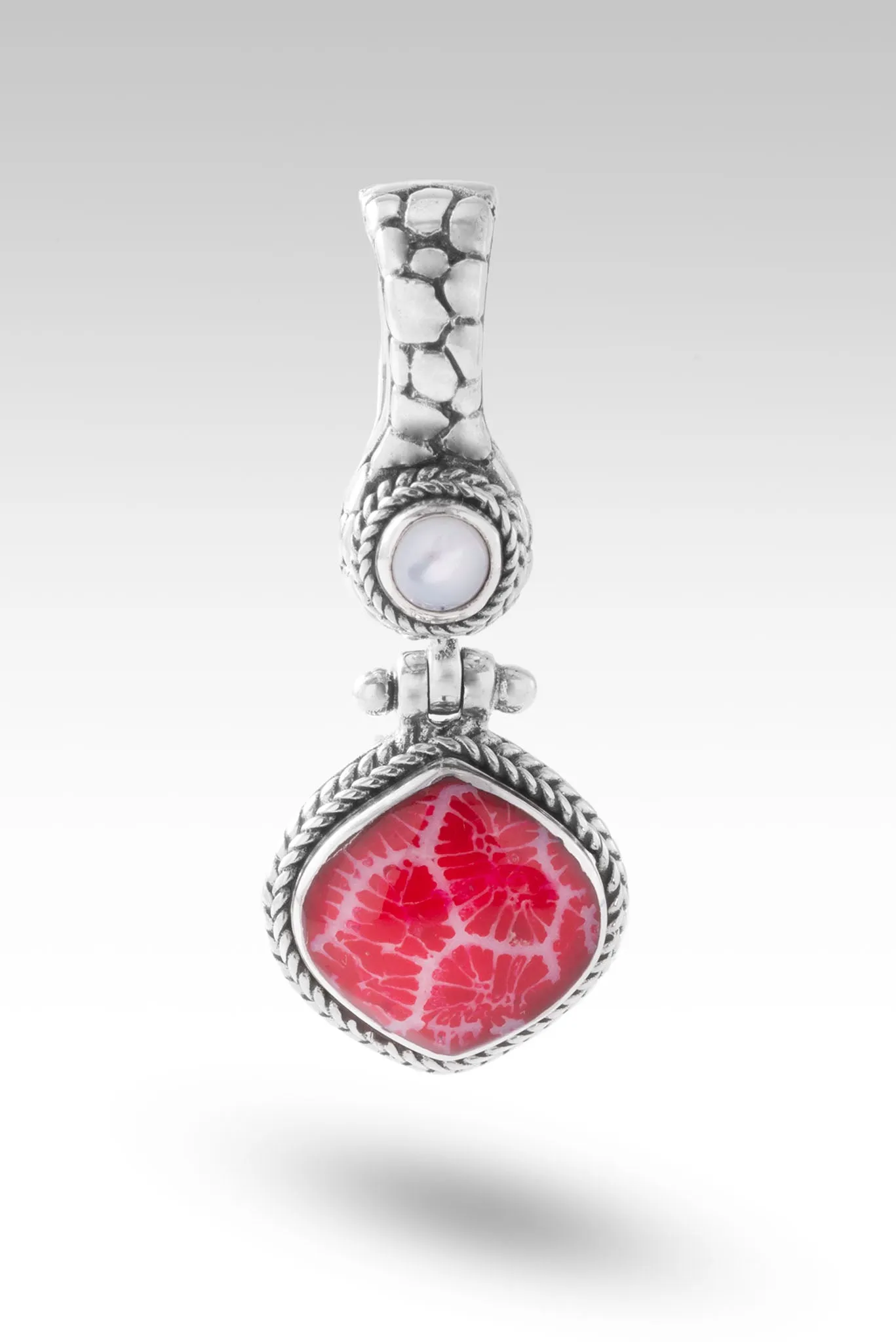 Joyful Pendant III™ in Red Indonesian Coral