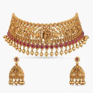 Keyur Antique Choker Set