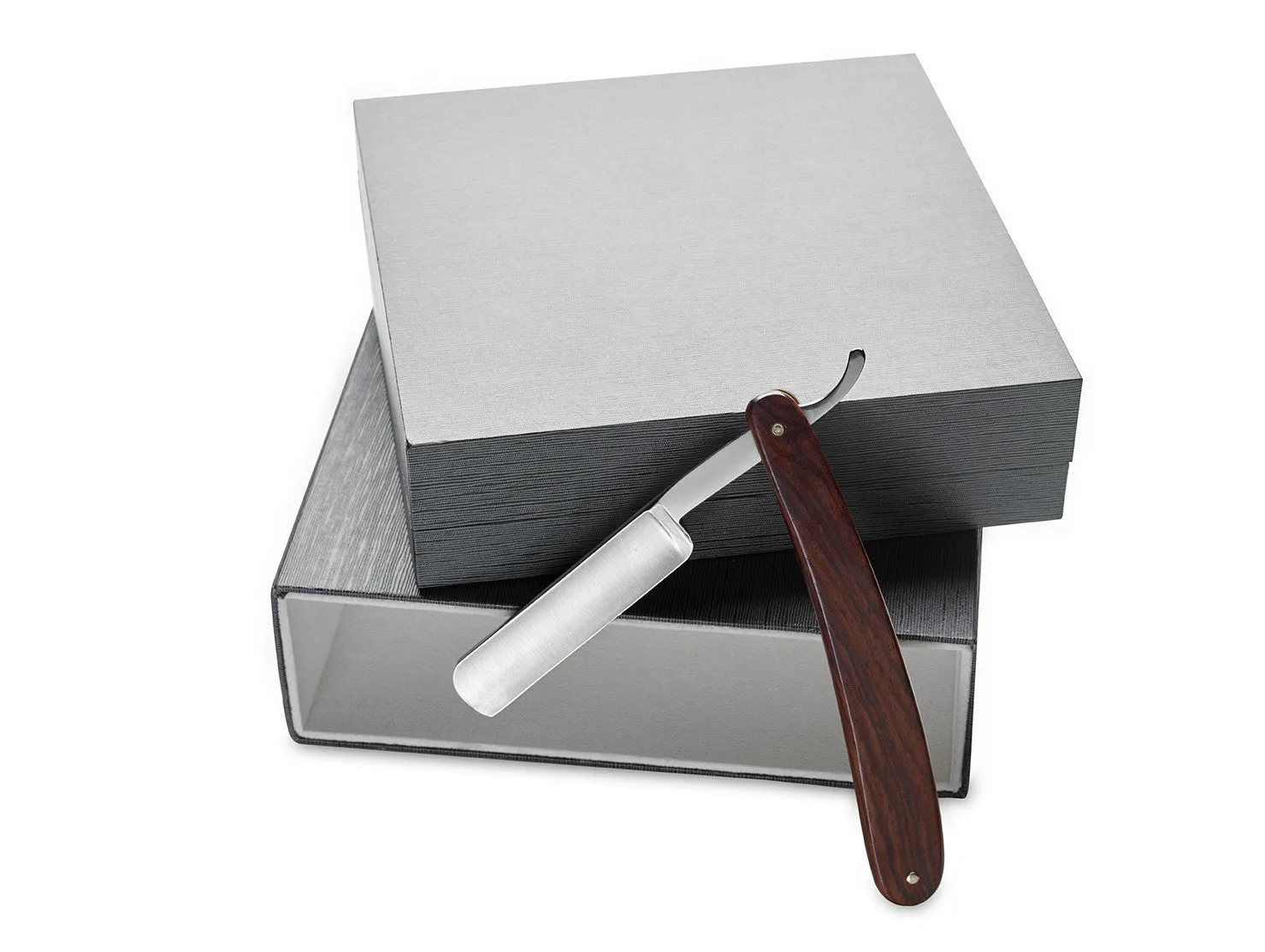 KING'S CROWN | Rosewood Straight Razor