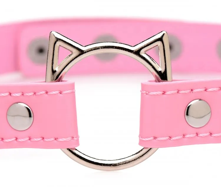 Kinky Kitty Ring Slim Choker