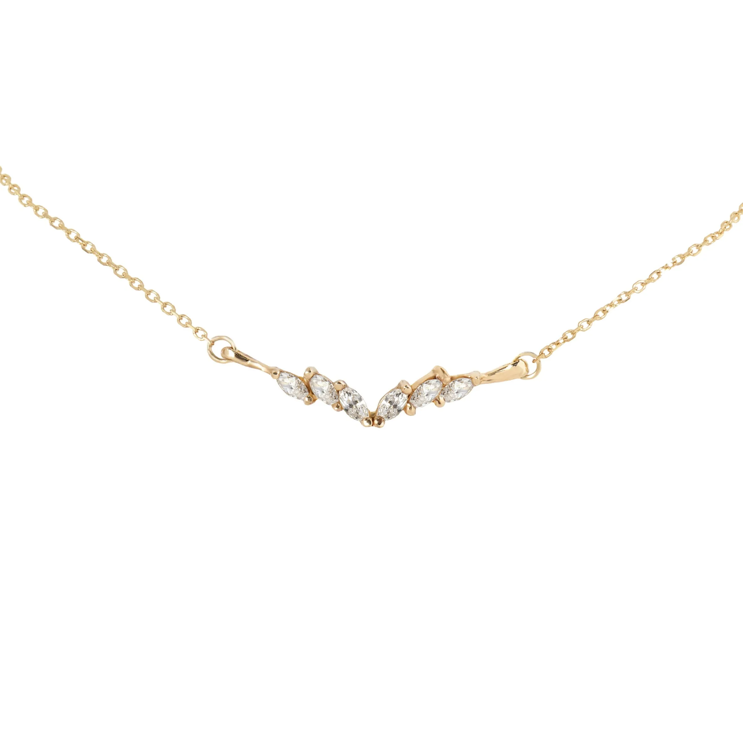 Lab Grown Diamond Jasmine Necklace