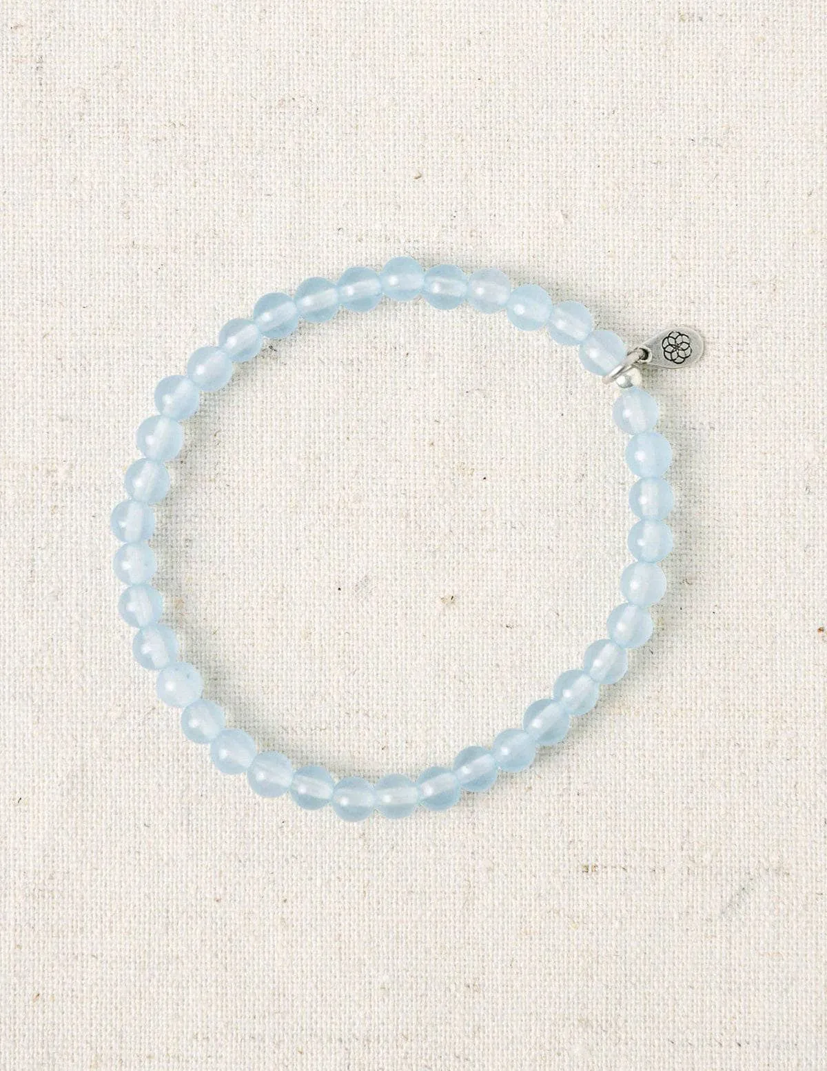 Light Blue Jade Mini Gemstone Bracelet