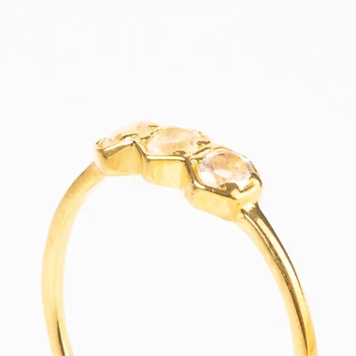 Light Topaz Ring