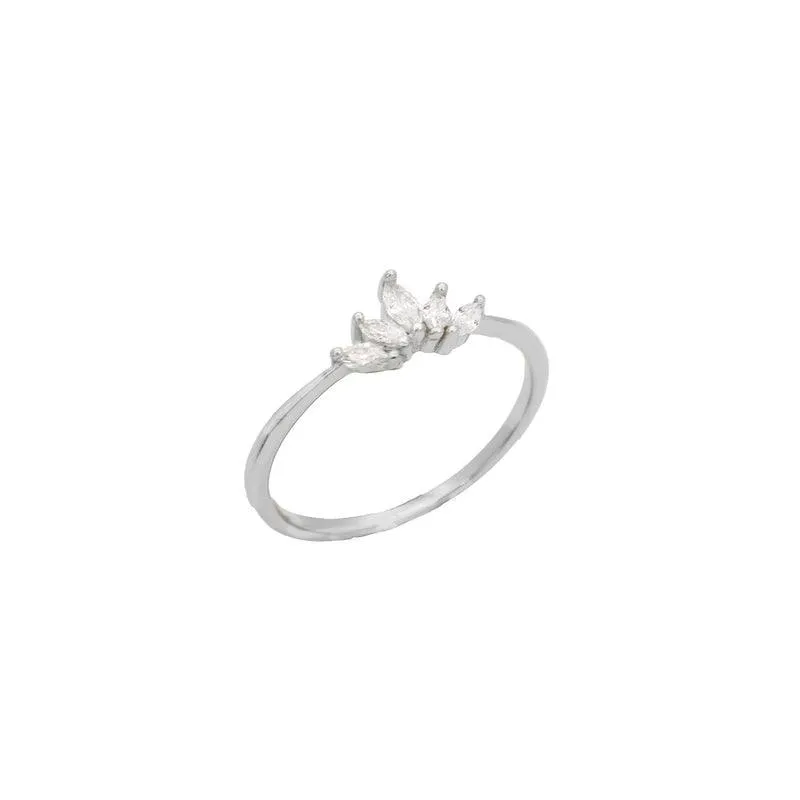 Lotus Crown Ring