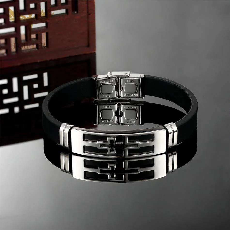 Men's Cross Bracelet <br> Stylish Cross