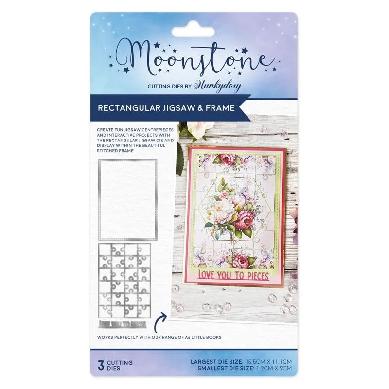 Moonstone Dies - Rectangular Jigsaw & Frame