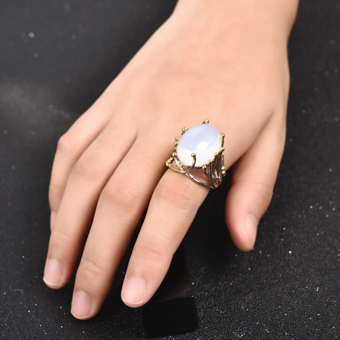 Moonstone Ring