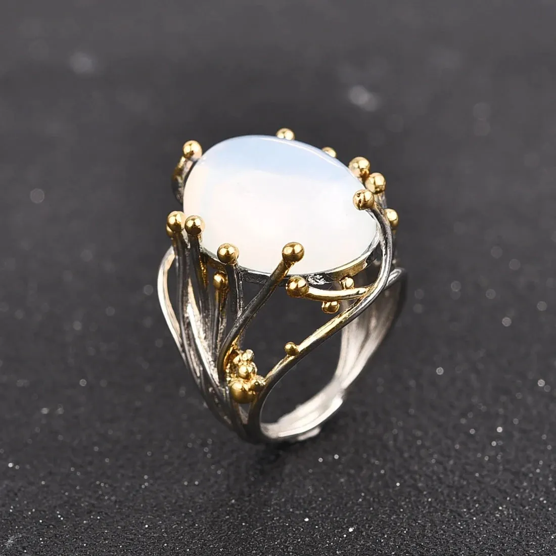 Moonstone Ring