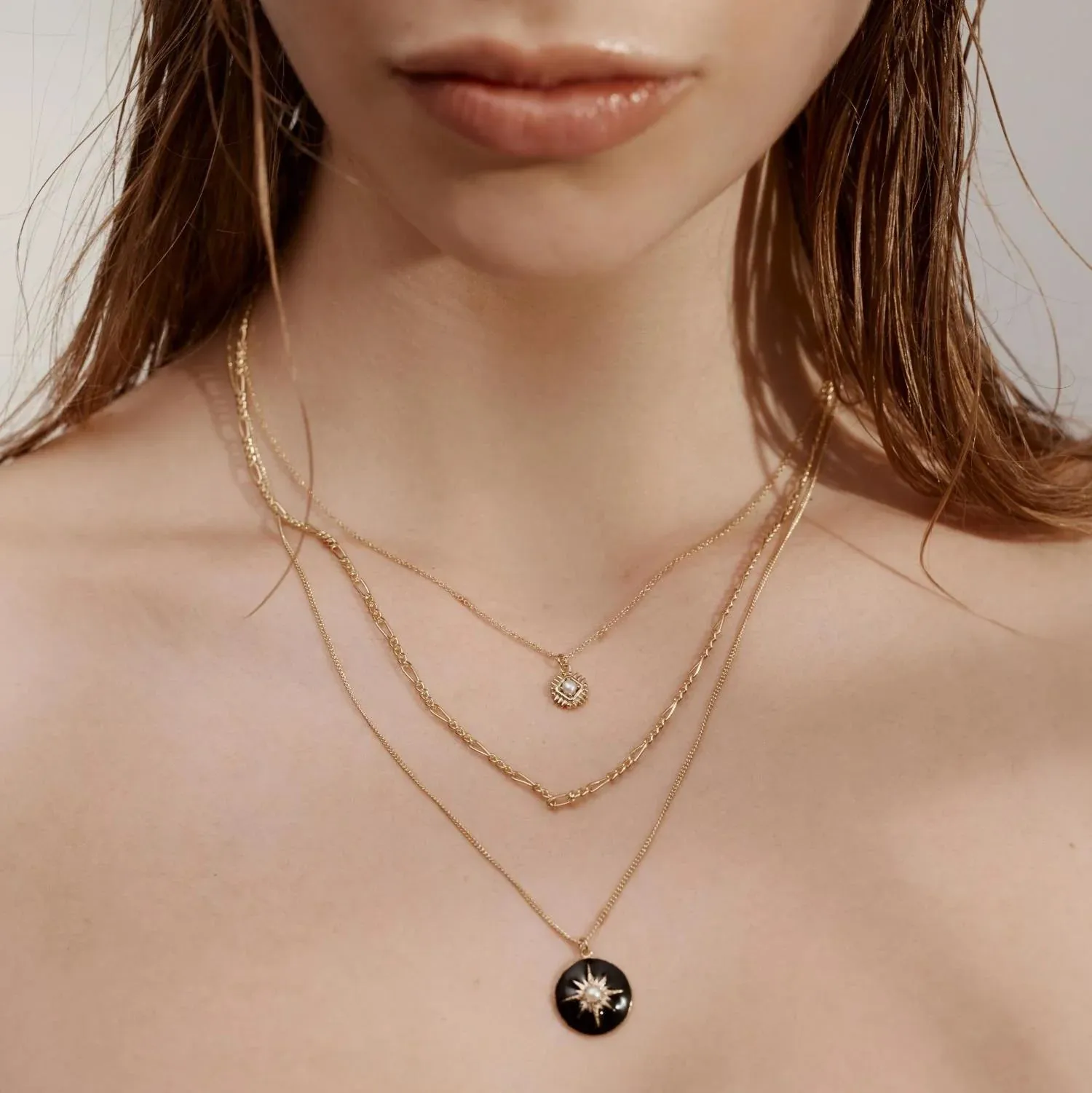 Petite Perle Necklace | Gold