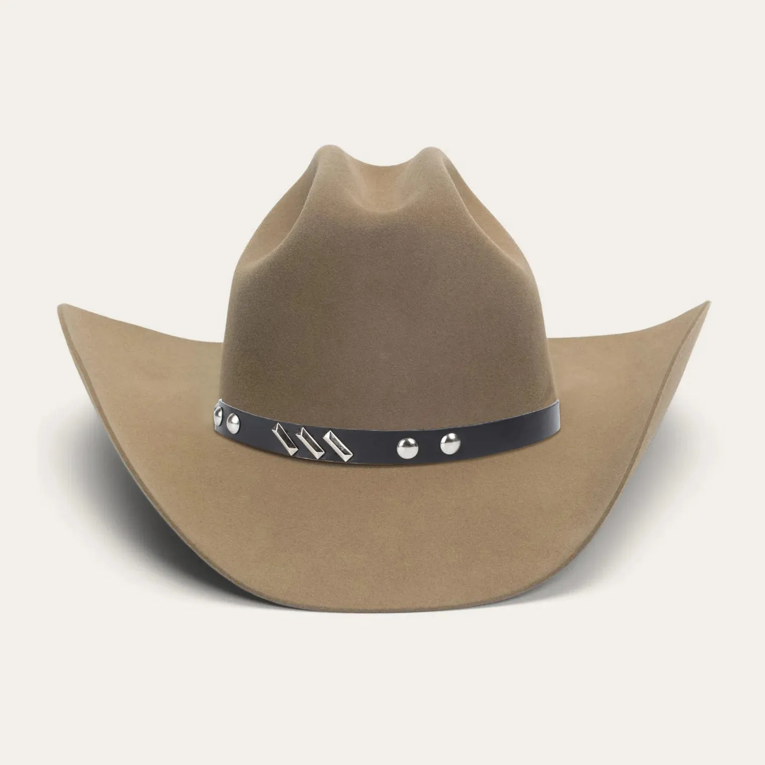 Premium Fur Felt Cowboy Hat with Leather Hatband