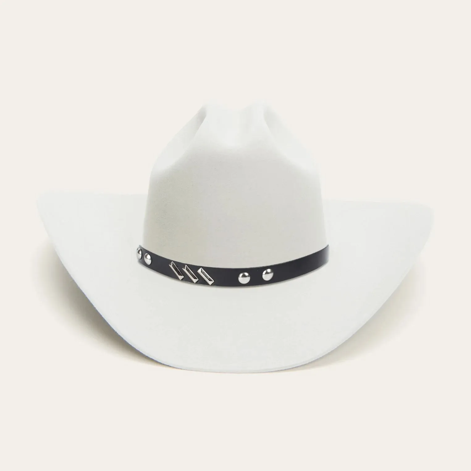 Premium Fur Felt Cowboy Hat with Leather Hatband