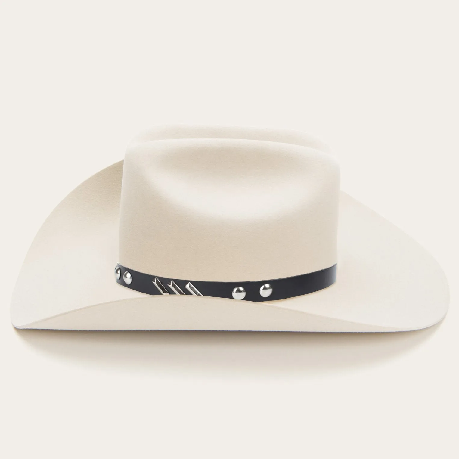 Premium Fur Felt Cowboy Hat with Leather Hatband