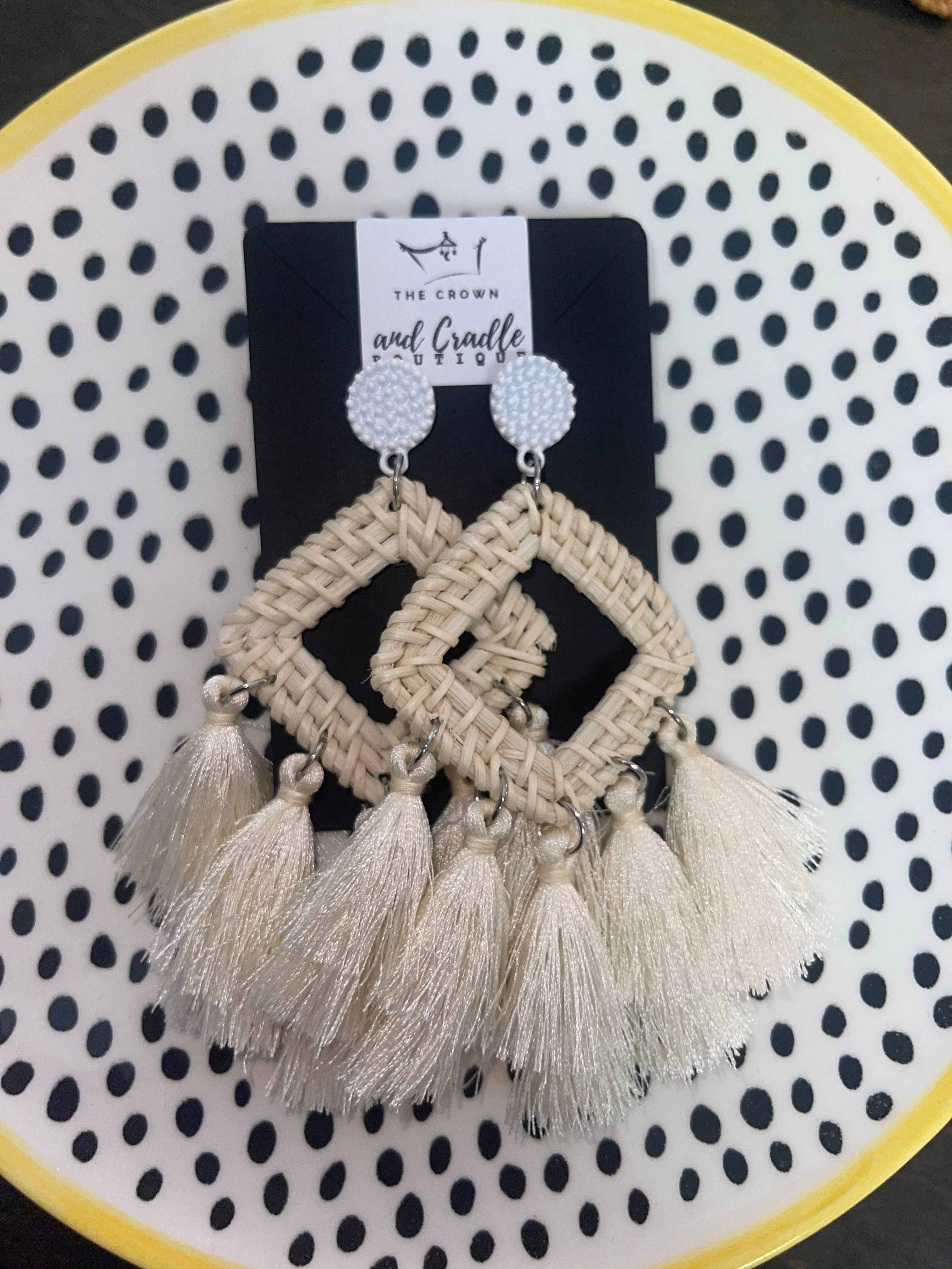 Raffan Fringe Earrings