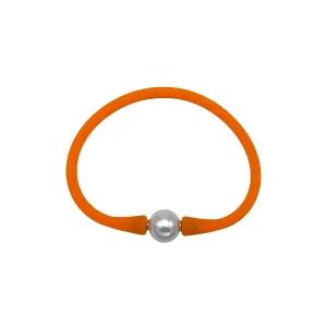 SB-2649 SILICONE BRACELET ORANGE