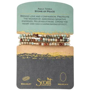 Scout Curated Wears Stone Wrap - Aqua Terra