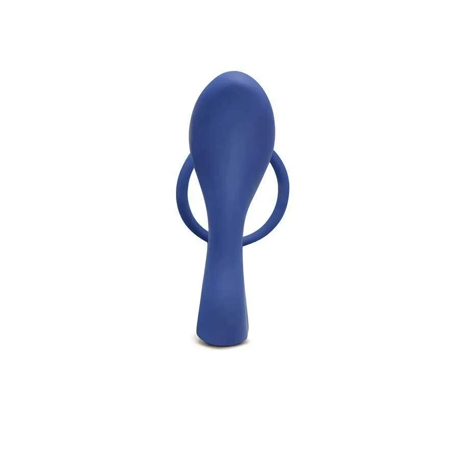 Silicone Anal Plug Cock Ring Sexual Enhancer by Lynk Pleasure (Blue)