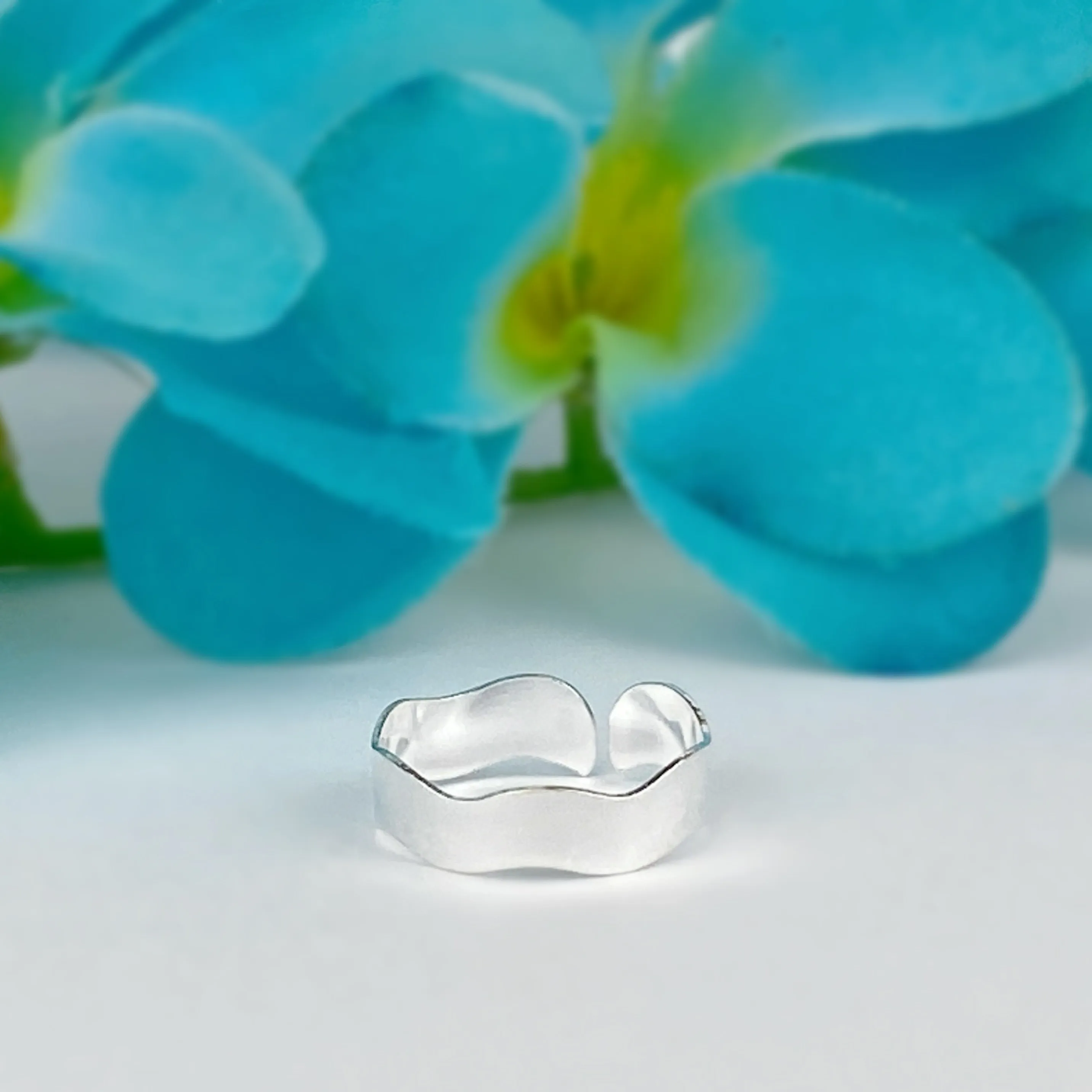 Silver Summer Toe Ring - VTR121