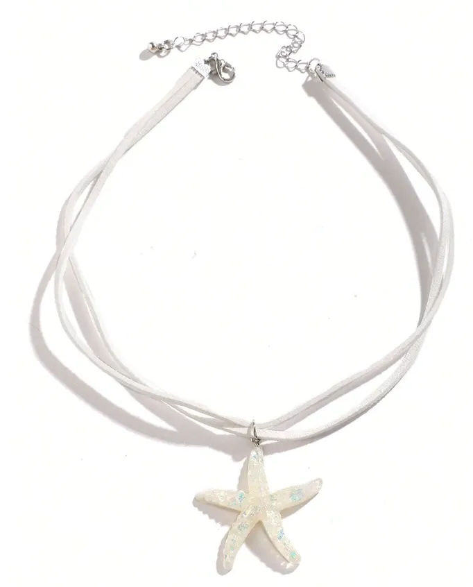 Starfish Pendant Choker