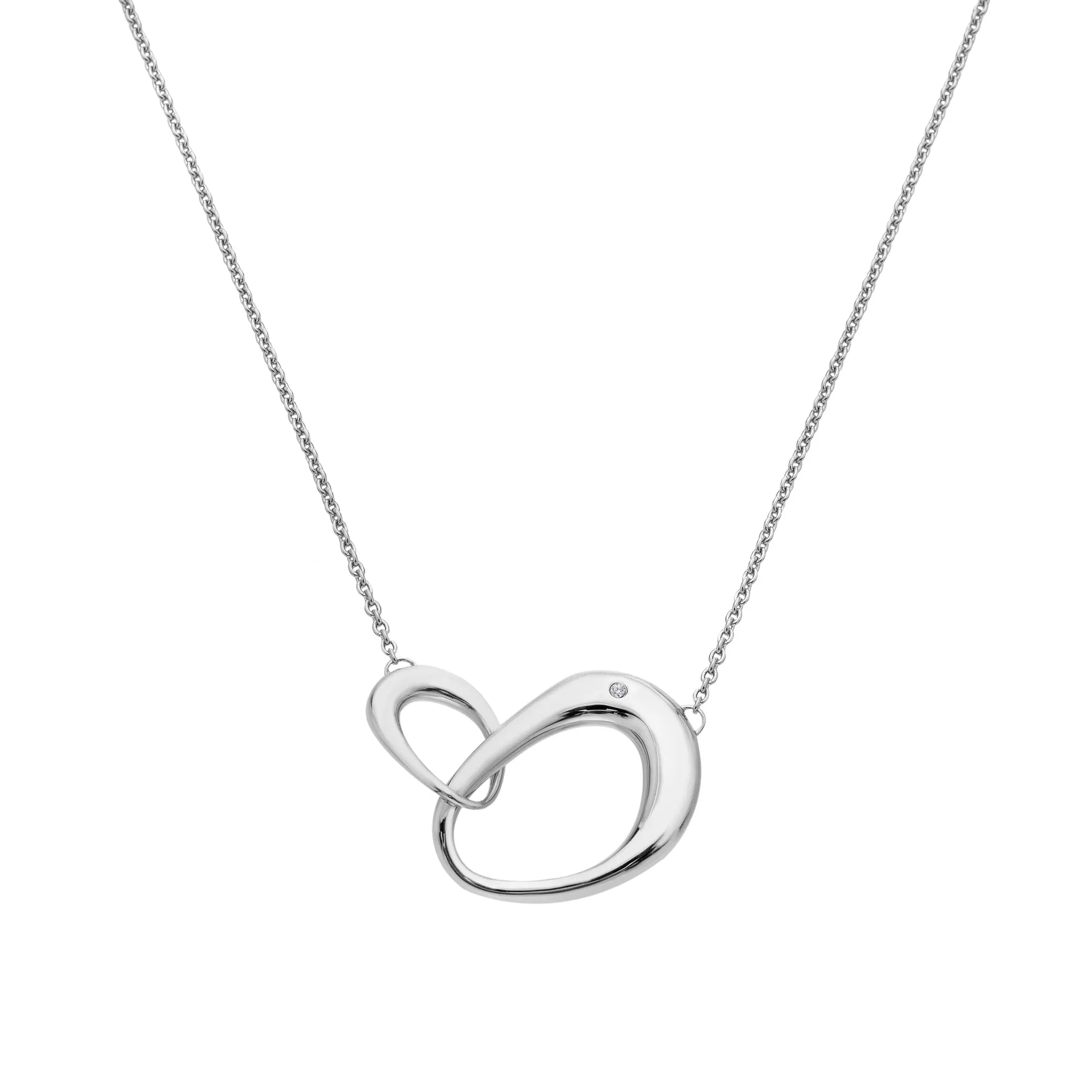 Sterling Silver Sleek Necklace Necklace DN211