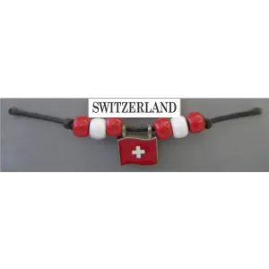 Switzerland Fan Choker Necklace