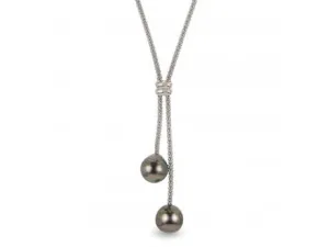 Tahitian Pearl Lariat Necklace