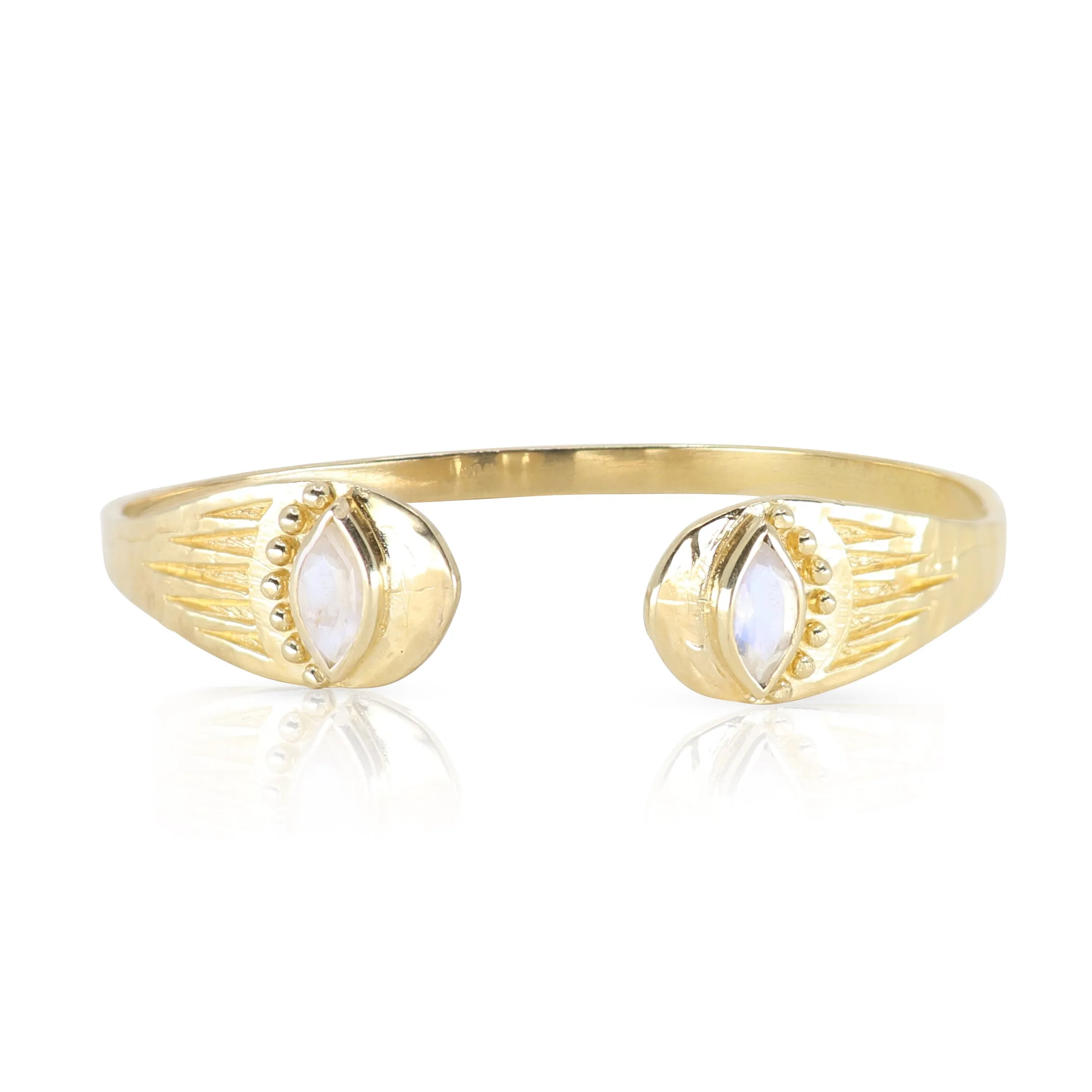 The Eye Gold Cuff