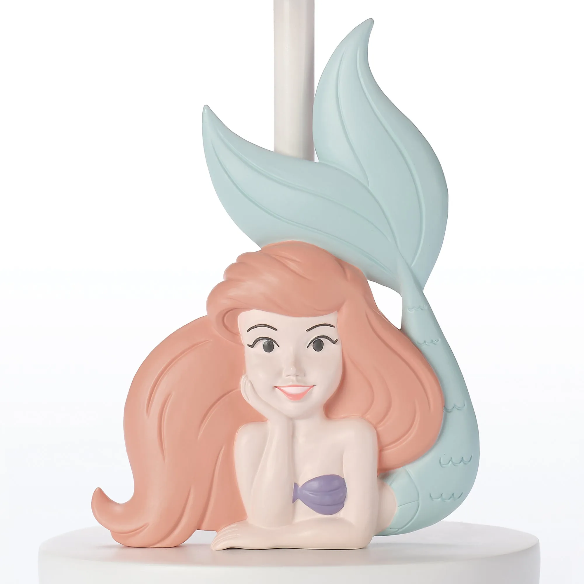 The Little Mermaid Lamp with Shade & Bulb