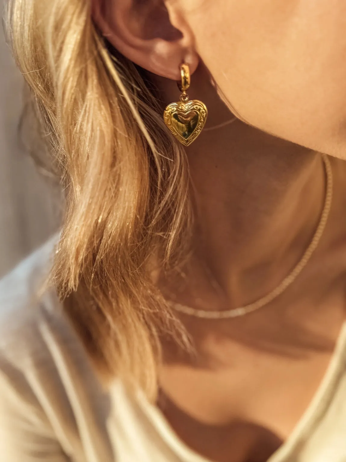 The Palermo Locket Earrings