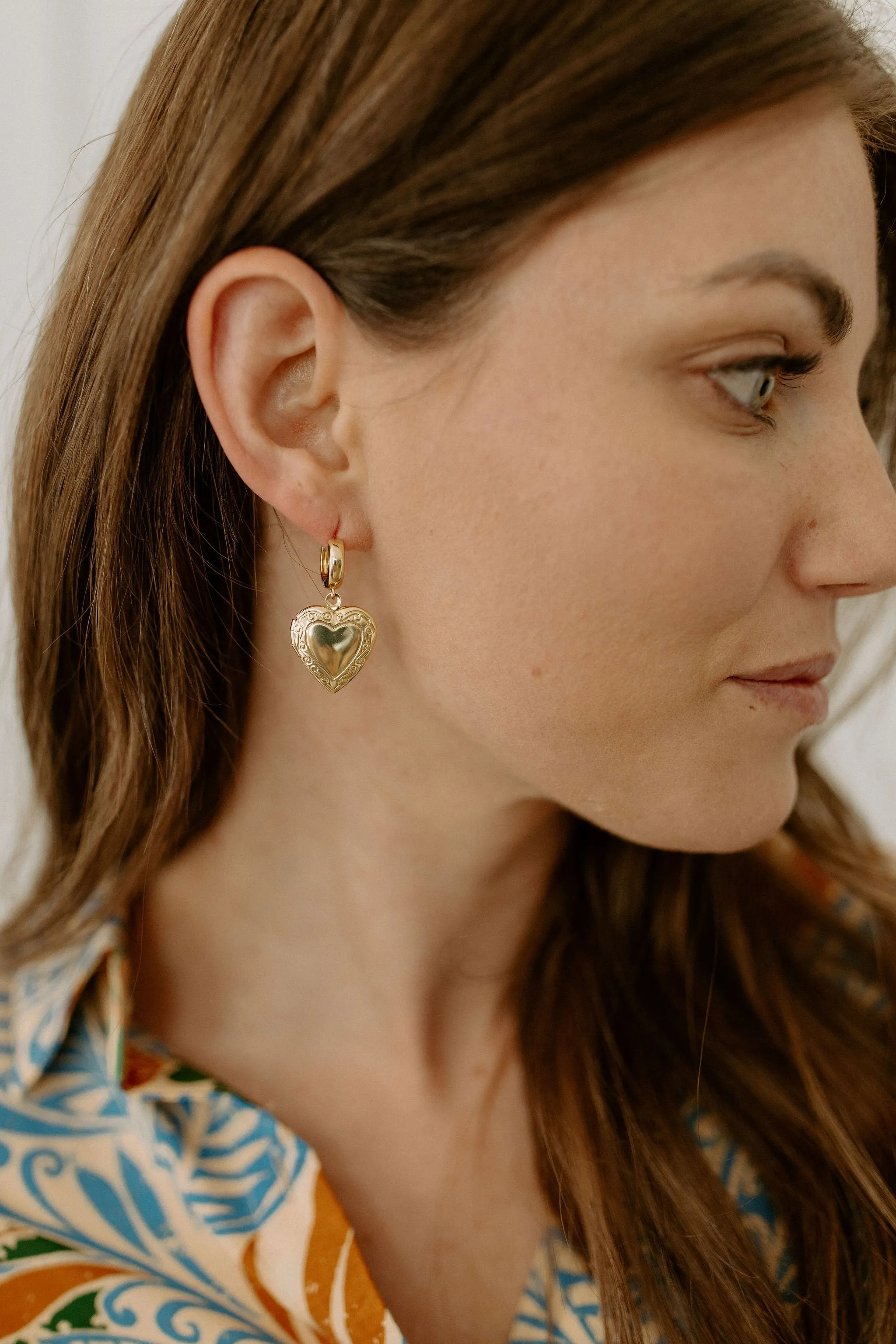 The Palermo Locket Earrings