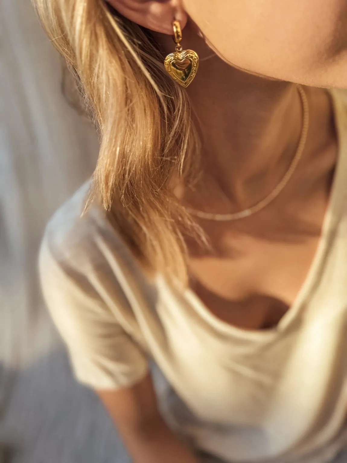 The Palermo Locket Earrings