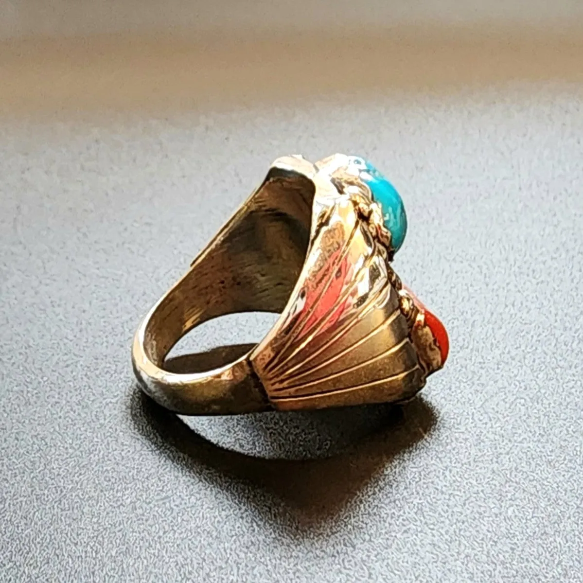 Traditional Navajo Ring - Size 10.75