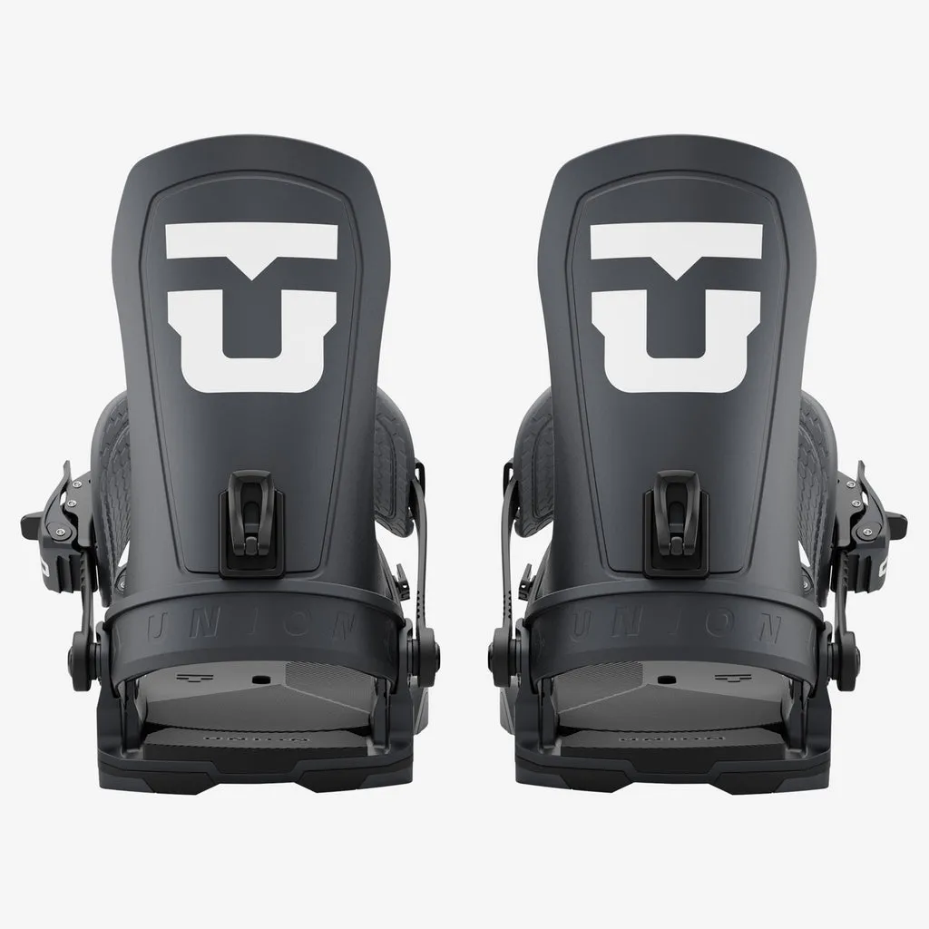 Union Force Snowboard Bindings - Gunmetal Team HB 2025